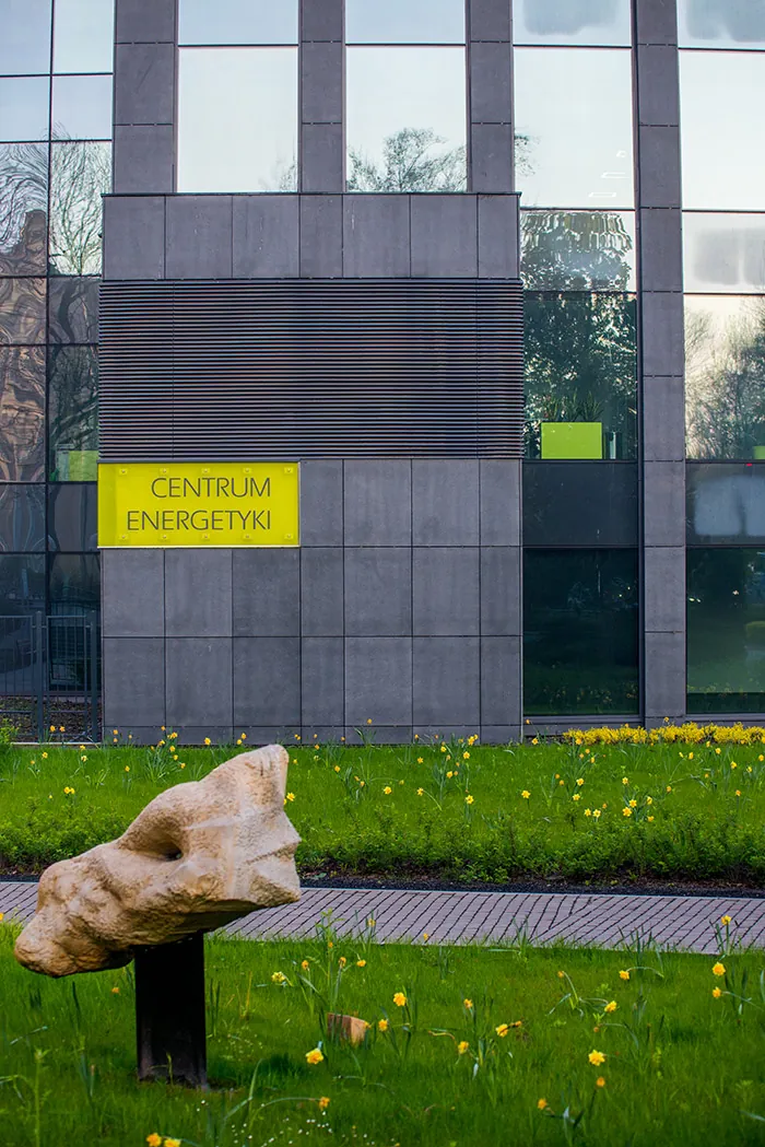 AGH Centre of Energy — sign